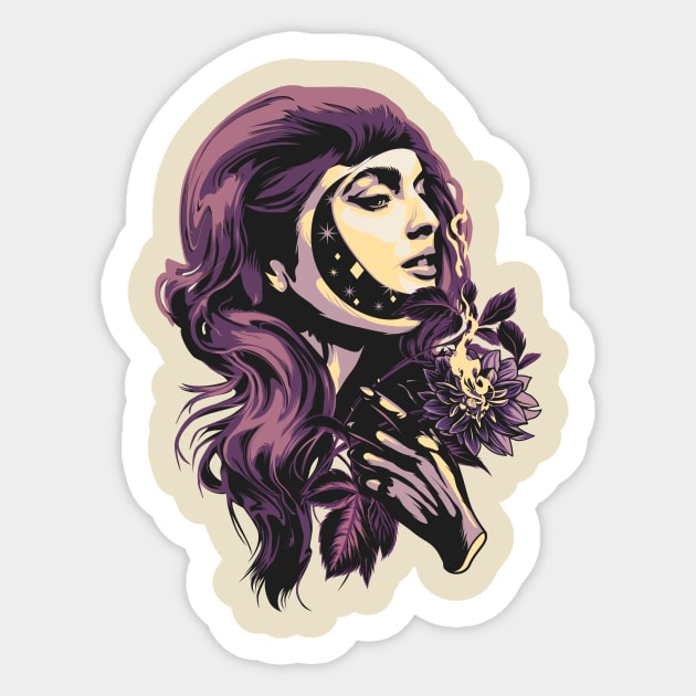 Fantasy Mind Sticker by Heymoonly